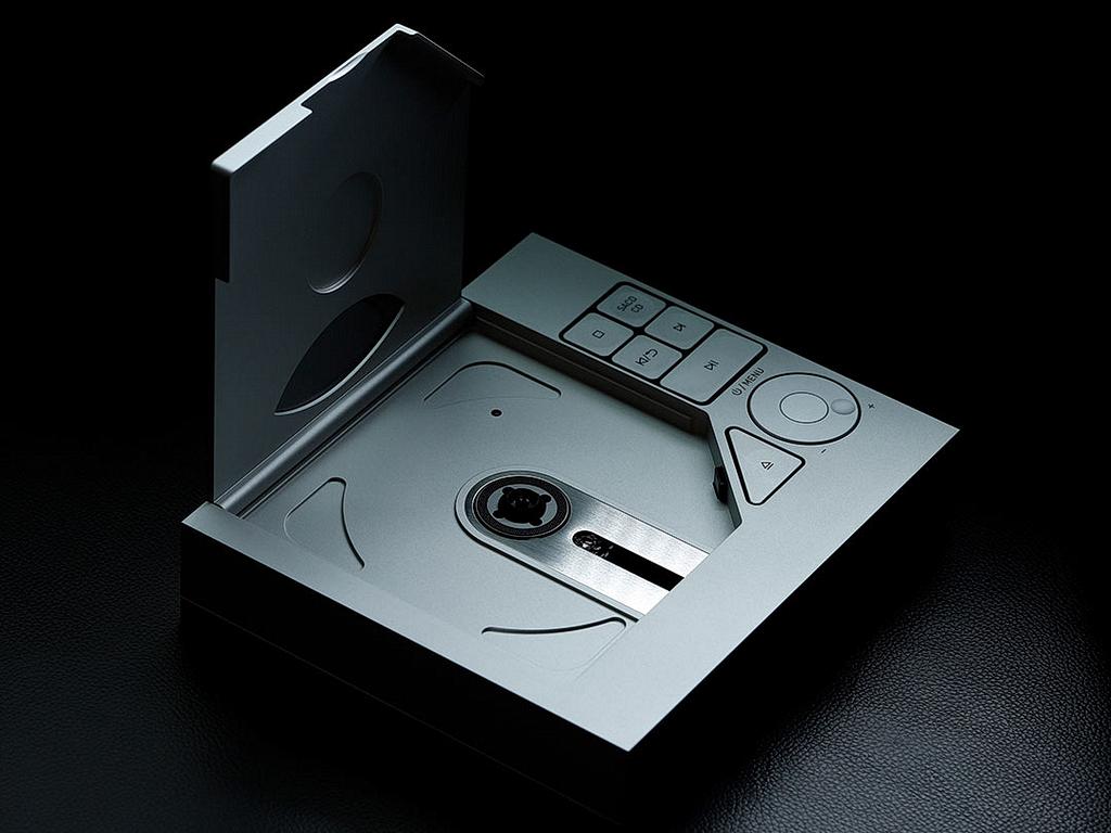 Odtwarzacz SACD z napędem ładowanym od góry i zasilaniem akumulatorowym - YBA Design One